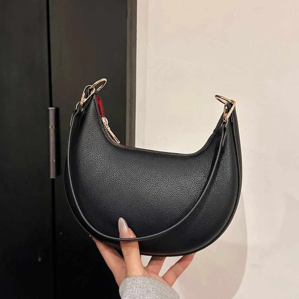 Bolso Medialuna Vintage