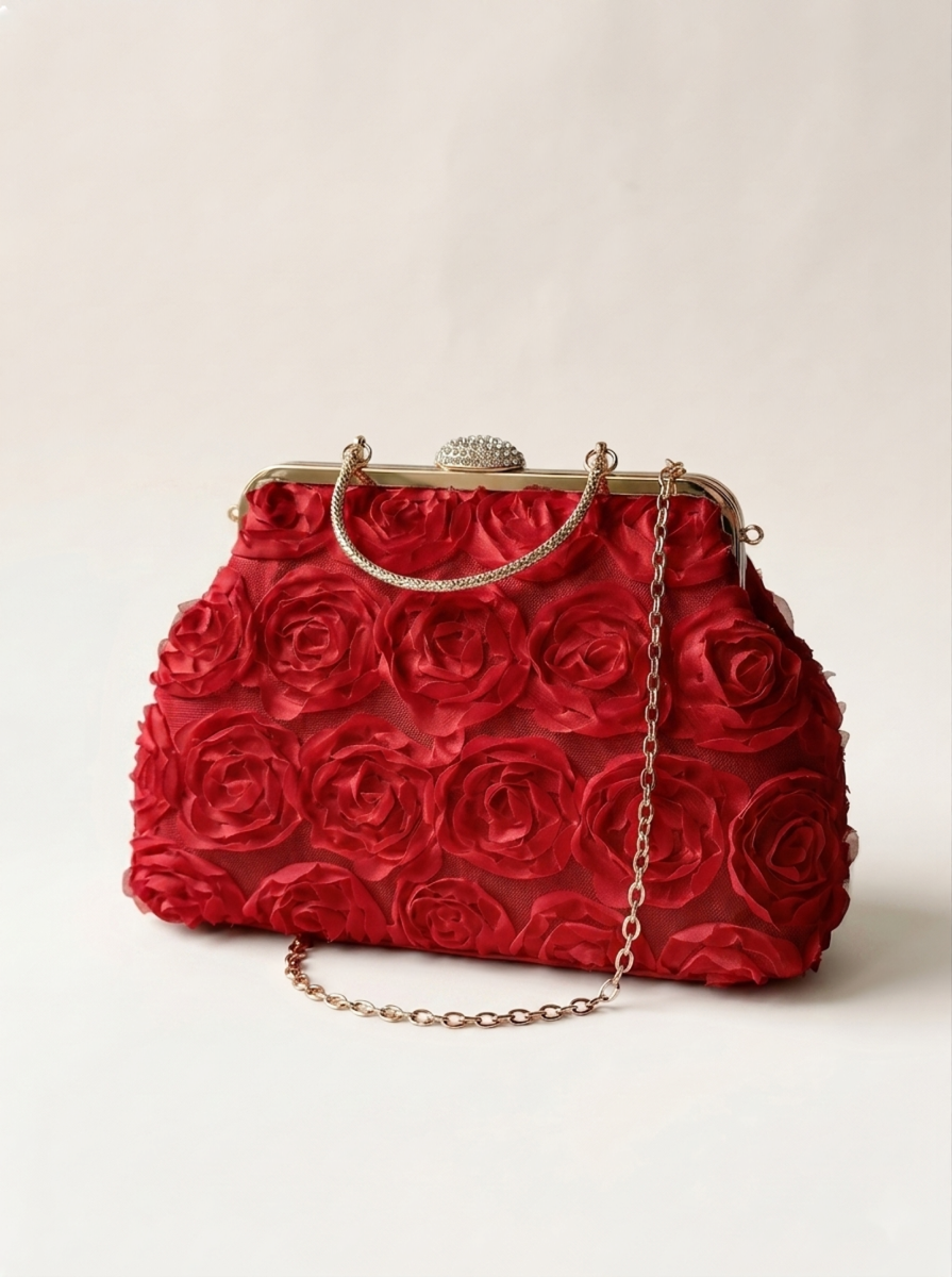 Bolso con rosas