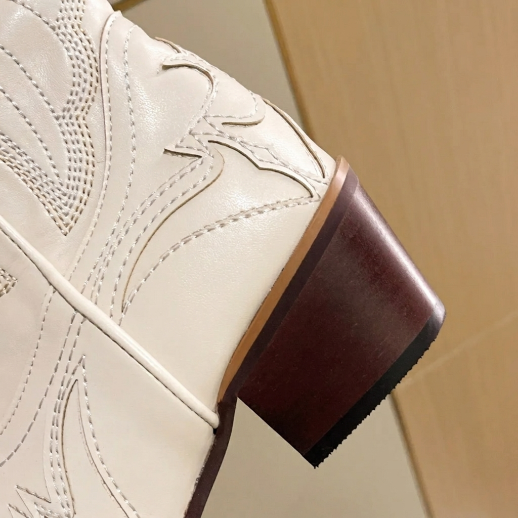 Botas altas en Cuero
