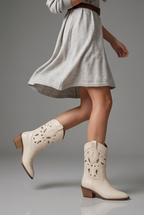 Botines Modernos en Cuero de Vaca