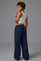 Pantalones lino básicos