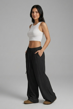 Pantalones lino básicos