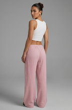 Pantalones lino básicos