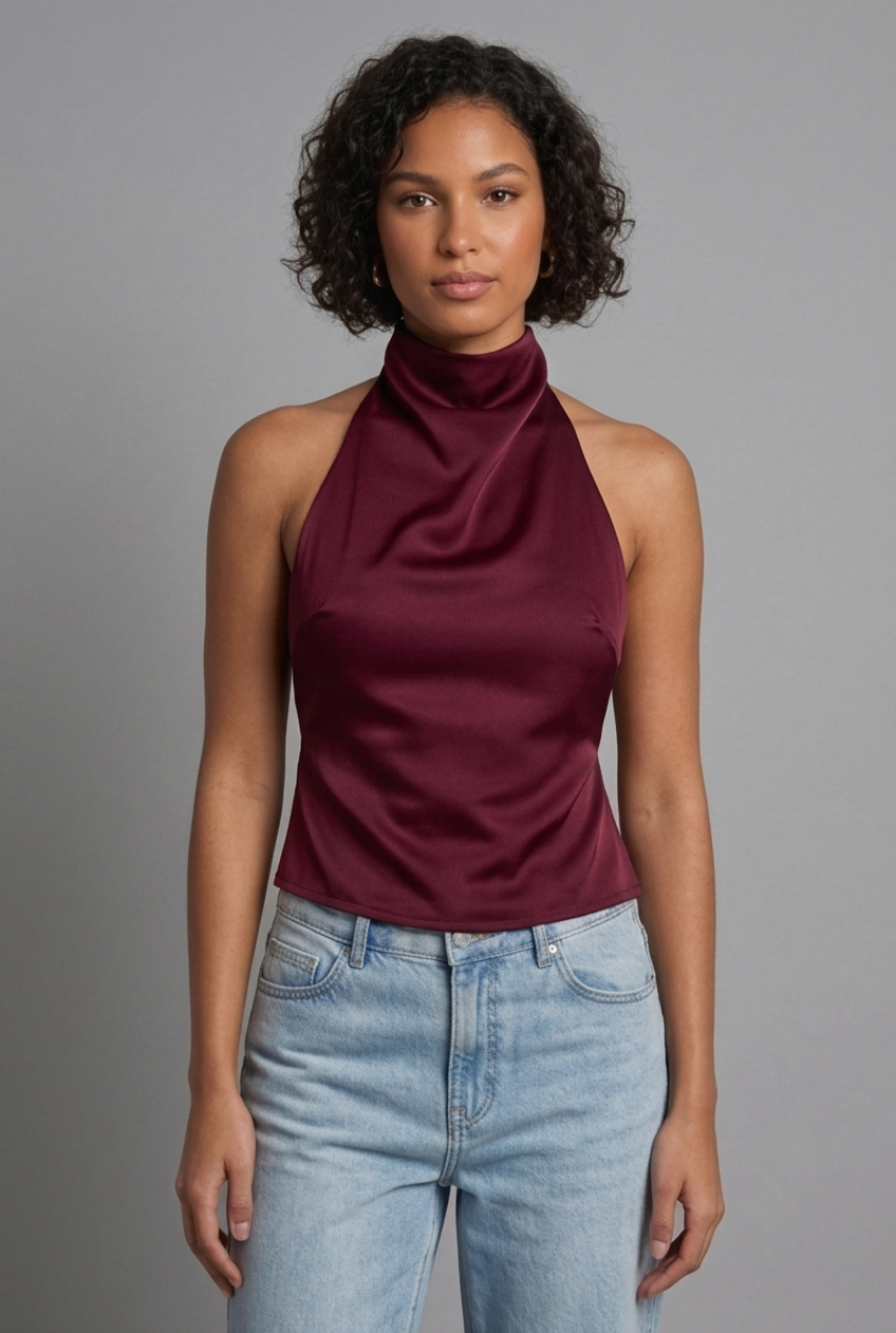 Halter Drape