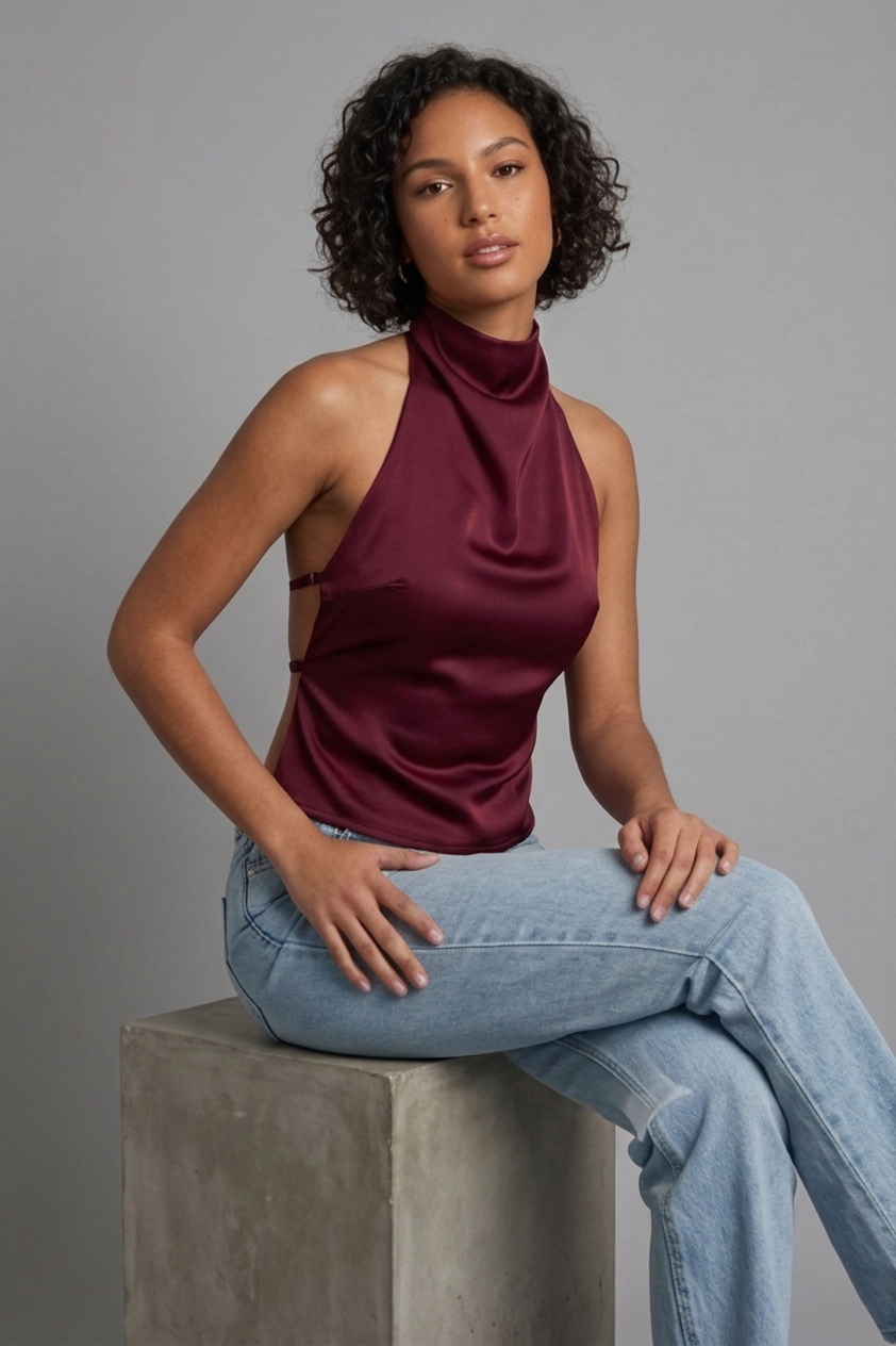 Halter Drape
